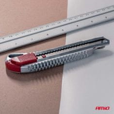 AMIO Univerzalni aluminijski nož 100x18x0.5mm -04814