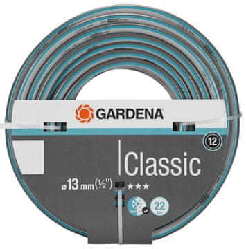 Gardena Vrtno crijevo Classic 1/2" 18010 10 m 22 bara Originalni sustav