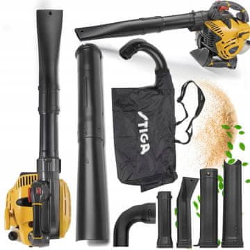 BENZINSKI USISIVAČ ZA LIŠĆE STIGA BL 530 V 2W PROFESSIONAL!