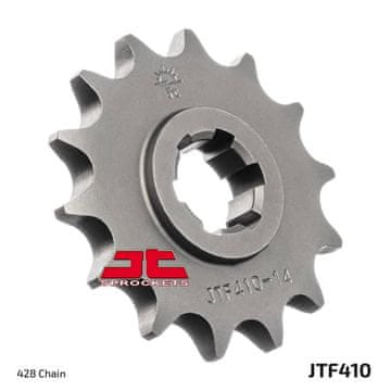 JT F410-16 čelični prednji lančanik, 428/16t za Hyosung / Kreidler / Qingqi / Sachs / SFM / Suzuki