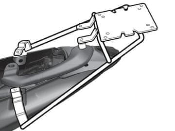 SHAD Nosač za gornji kofer za Keeway RKS 125, RKS 125 Sport / KSR-Moto Code 125, Worx 125