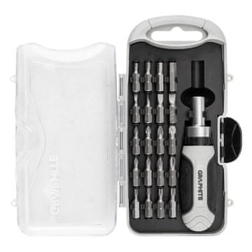 Set bitova s magnetskim držačem račve 115 mm, 21 komad.