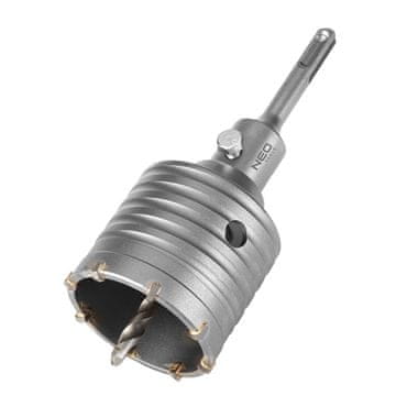 Pila za rupe od karbidne kovine 65 mm s SDS+ adapterom i pilotnim svrdlom