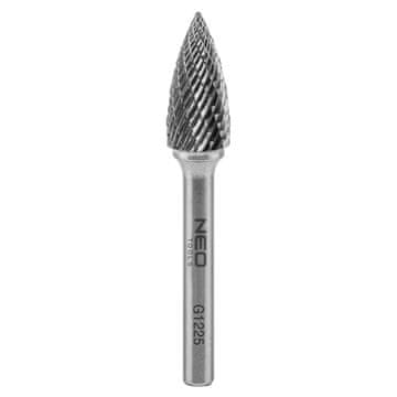 HM metalni rezač, tip G (šiljasti luk), 12 x 25 mm, prihvat 6 x 45 mm