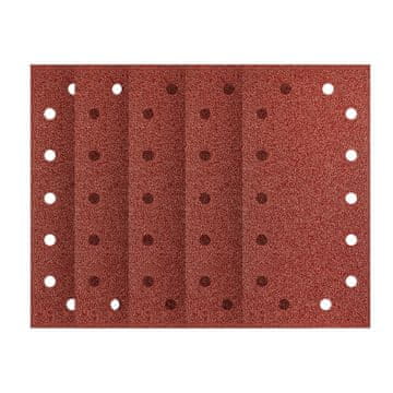 Brusni papir s čičkom 115 x 230 mm, P180, 5 kom., s 14 rupa