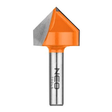 Glodalica za V-utore, TCT, 25,4 x 25,4 mm, prihvat 8 mm