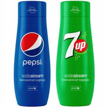 SodaStream Set od 2 koncentrata Pepsi+7UP