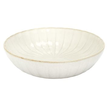 Home Eden duboki tanjur 20 cm krem boje