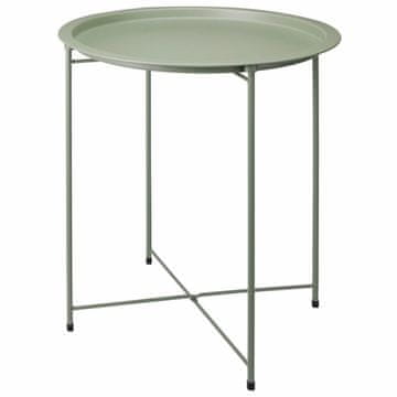 Home Zeleni metalni bočni stolić 47xv50 cm