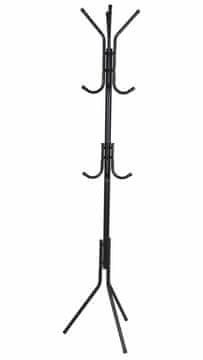 Crna metalna vješalica za noge 175 cm