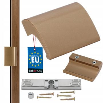 Aluminijska brava za pušač na balkonskim vratima