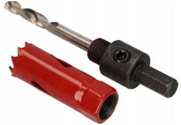 Bimetalna pila za rupe, adapter za svrdlo od 19 mm