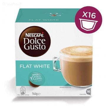 NESCAFÉ Nescafé Dolce Gusto Flat White kava, 16 kapsula