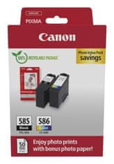 Canon PG-585/CL-586 (6205C004) Višepakiranje tinte za fotografije, BK/CMY