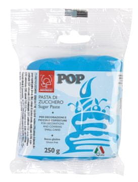 Modecor Pasta Di Zucchero Pop Ciano šećerna pasta 250g -