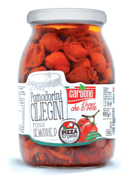 Polusušene rajčice Pomodorini Ciliegini Rossi Polusušene 950g -