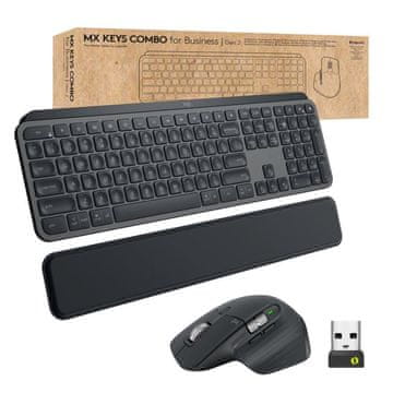Logitech MX KEYS set tipkovnice i miša za poslovnu upotrebu, 920-010931