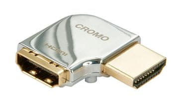 Lindy HDMI adapter 90° desni Cromo S-6AUTP-04Y, 41507