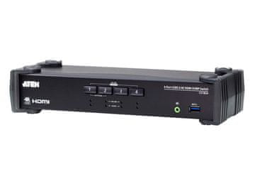 Aten CS1824-AT-G KVM preklopnik crne boje