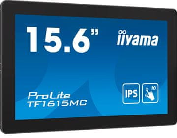 iiyama ProLite TF1615MC-B1 monitor osjetljiv na dodir 15,6" FHD crni