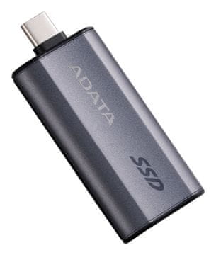 AData SC750 500GB USB Type-C 3.2 Gen 2 (3.1 Gen 2) sivi