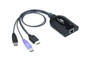 Aten KA7188-AX KVM kabel Crni, Metalik, Ljubičasti