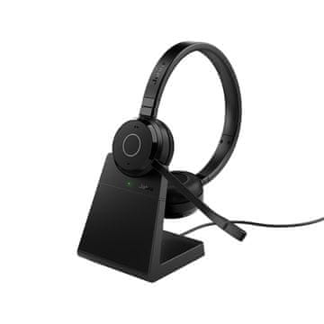 Jabra Evolve 65 TE USB-A BT slušalice crne boje + stalak 65