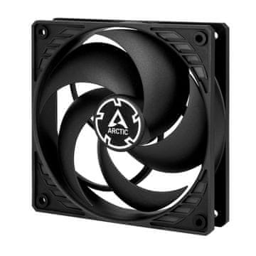 Arctic P12 tiho kućište za računalo s ventilatorom od 12 cm, crno