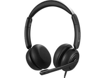 Sandberg 126-54 uredske slušalice USB-C/A crne