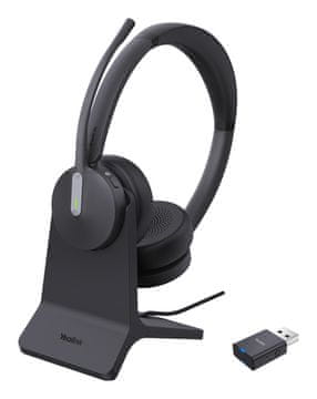 YEALINK WH64 hibridne dualne slušalice za timove + USB-C BT stanica