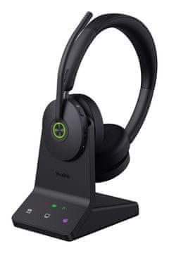 YEALINK WH68 UC BT/Žične USB-C slušalice, crne