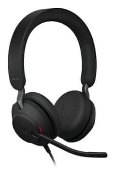 Jabra Evolve2 40 SE USB-C/A žičane slušalice, crne