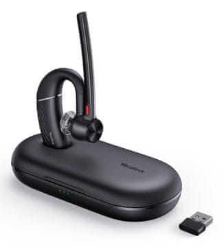 YEALINK BH71 Pro On-Ear USB-C BT slušalice crne boje