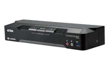 Aten CM1942 USB DP 4K KVM preklopnik crne boje