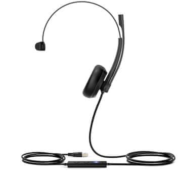YEALINK UH34 Mono Teams slušalice USB-A crne