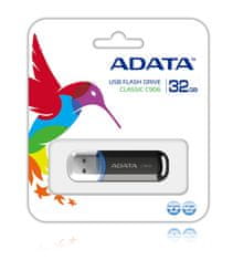 AData 32GB C906 USB Flash Drive USB Tip-A 2.0 Crni