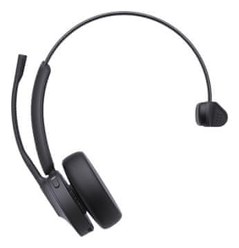 YEALINK BH70 Mono Teams bežične USB BT slušalice, crne