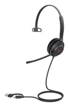 YEALINK UH37 Mono Teams slušalice USB-C/A crne
