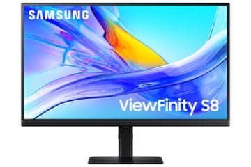 Samsung S80UD 27" 4K UHD LCD crni monitor