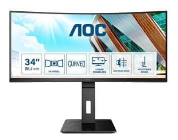 AOC P2 LED zaslon 86.4, CU34P2A
