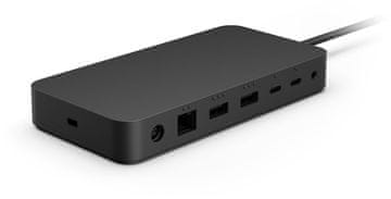 Microsoft Žičana priključna stanica Surface Thunderbolt 4, crna, T8I-00002