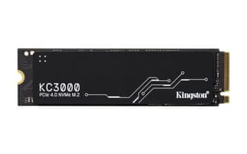 Kingston KC3000 SSD 1024GB PCIe 4.0 NVMe M.2, SKC3000S/1024G