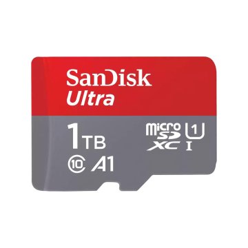 SanDisk 1TB Ultra microSDXC 150MB/s + adapter, SDSQUAC-1T00-GN6MA