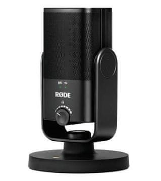 DE RØDE NT-USB mini stolni mikrofon crne boje, NT-USB-MINI