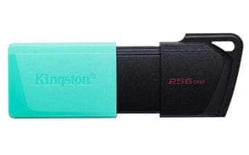 Kingston DataTraveler Exodia M 256GB USB 3.2 Gen 1 crna/tirkizna