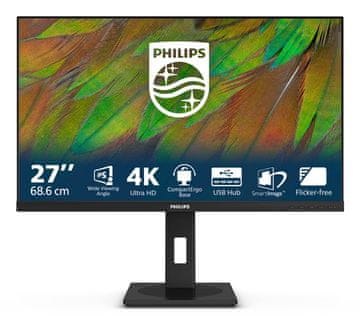 Philips 27" 4K Ultra HD LCD crni monitor serije 3000 27B1N3800