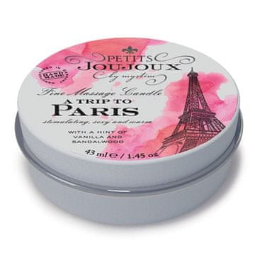 0.00023 Svijeće za finu masažu A Trip To Paris 33g Petits Joujoux