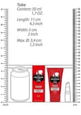 33 Originalni CBD vodeni gel iz Amsterdama - lubrikant na bazi vode - 50 ml
