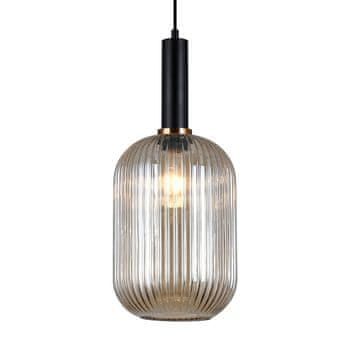 Italux Antiola PND-5588-1L-BK+AMB viseća lampa