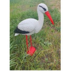 Deko STOJEĆA RODA, VELIKA KAO ŽIVOT, VRTNA FIGURA 76 CM